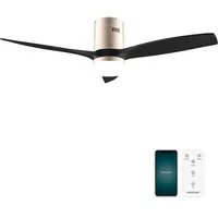 Cecotec EnergySilence Aero 5600 132 cm Deckenventilator Gold/Schwarz