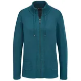 GOLDNER Herbstcardigan dunkelpetrol 23