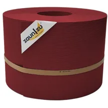 zaunzu® Sichtschutz Rille PP für Doppelstabmatte 50 m Bordeauxrot Metall