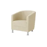 Sofa.de Sessel aus Flachgewebe ¦ beige ¦ Maße (cm): B: 69 H: 75 T: 76