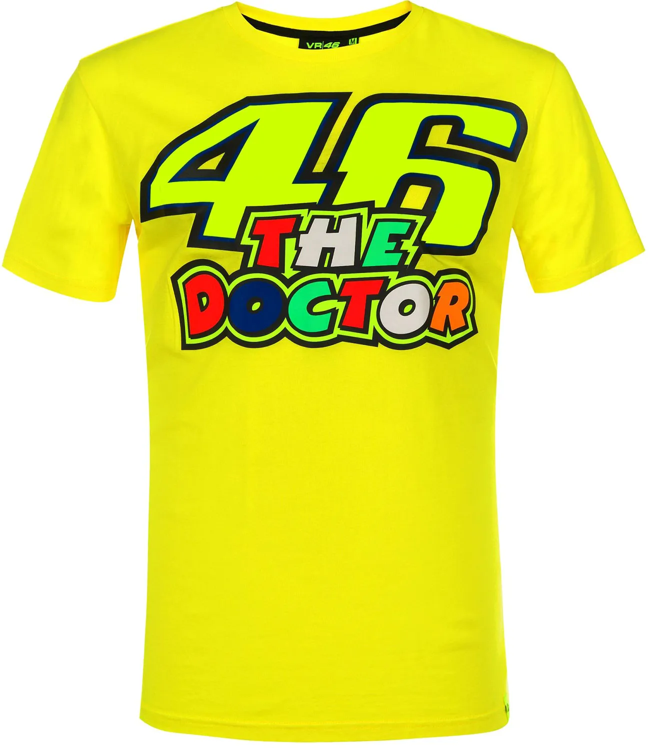 VR46 Racing Apparel 46 The Doctor, t-shirt - Jaune - S