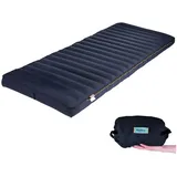 Human Comfort Luft Bett Chatou Isomatte Kasten Matratze Gäste 100% Baumwolle blau