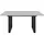 Mäusbacher Ausziehtisch 210 x 75 x 0 cm schwarz