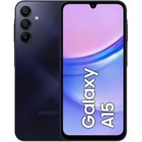 Samsung Galaxy A15 16,5 cm (6.5") Double SIM hybride Android 14 4G USB Type-C 4 Go 128 Go 5000 mAh Noir, Bleu