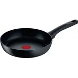 Tefal Bratpfanne G2810472 Black Stone 24 cm, Antihaft-Beschichtung, Thermo-Signal Pfannen-Aufwärmanzeige