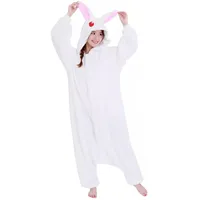 Metamorph Albino Hase Kigurumi (L, M)