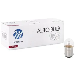 Glühlampe M-TECH BA15d 10W 12V