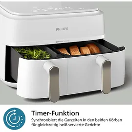 Philips 3000 Series Dual Basket Airfryer Dual Basket Airfryer NA353/10