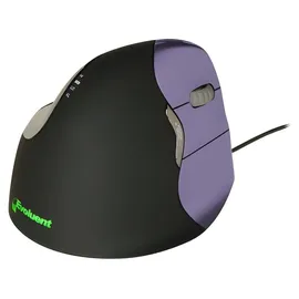Evoluent VerticalMouse 4 Small schwarz/lila