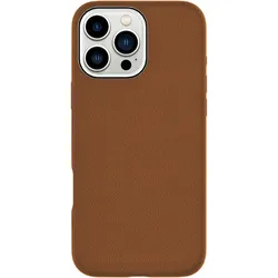 eSTUFF iPhone 16 Pro INFINITE VENICE Magnetic Leather Cover - Brown