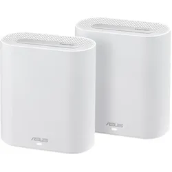 ASUS ExpertWifi EBM68 Tri-Band WiFi 6 Router Mesh System 2er Set, geeignet für Unternehmen