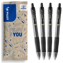 Pilot Pen Kugelschreiber Schwarz 0,36 mm 4 St.