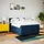 vidaXL Boxspringbett 140 x 200 cm Blau