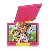 Wqplo Tablet für Kinder, 10 Zoll, Android 12, 32 GB, 5000 mAh, Bluetooth, IPS, HD, 1280 x 800, Google Services, Kindersicherung(Rosa)