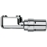 Vasco Universal Ventilhahnblock mit Thermostatkopf chrom
