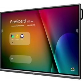 ViewSonic IFP7550-5F 75IN LFD 3840X2160 (3840 x 2160 Pixel, 75"), Digital Signage, Schwarz