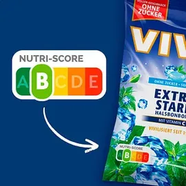 vivil® Extra Stark ohne Zucker Bonbons 33 St./ 120,0 g, 1 Pack