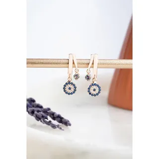 Lodie Silver Silber-Ohrringe mit Edelsteinen