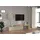 OTTO home TV-Wand OTTO HOME "Chronos TV-Set, Wohnwand – Elemente frei platzierbar, Made in Italy", taube, eiche wotan, B:270cm H:190cm T:40cm, Kastenmöbel-Sets, Lowboard Breite 270 cm, Hängeschrank Breite 50 cm, Made in Italy