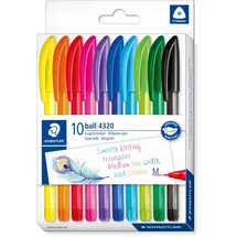 Staedtler Kugelschreiber Ergonomisch Mehrfarbig 10 St.