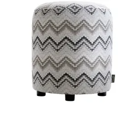 COCO Maison Lush Pouf Hocker, Anthrazit