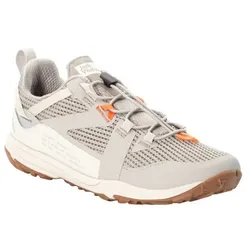 Jack Wolfskin Sneaker Spirit Low (Multifunktionsschuhe, leicht und atmungsaktiv) hellgrau Damen
