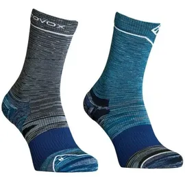 Ortovox Alpine Mid Socken Blau 45-47