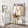 Songmics Kleiderständer HSR23BK schwarz Metall 92,5 x 153,0 cm