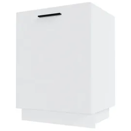 Feldmann-Wohnen Unterschrank Bonn 60 x 82 x 50 cm Weiß