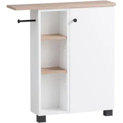 Tchibo - Badschrank »Balto« - 70,5x17x77cm - schwarz - Papier / Metall / Kunststoff