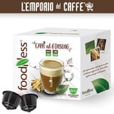 10 Kapseln Foodness Kaffee Ginseng mit Rohrohrzucker Modell Dolce Gusto