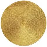 Excelsa Platzsets, Polypropylen, Gold, Durchmesser: 36 cm, 6 Stück