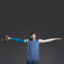 Bauerfeind Sports Kompressionsbandage Arm extra lang 1 St. Blau XL