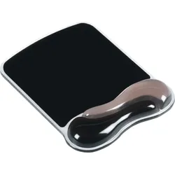Kensington Mauspad mit Handgelenkauflage Softgel rauch/grau Packung mit 4 Stück