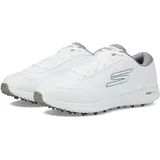 SKECHERS Max Fairway 4 Spikeless Golf Shoe Sneaker, Weiß/Grau, 37 EU - 37 EU
