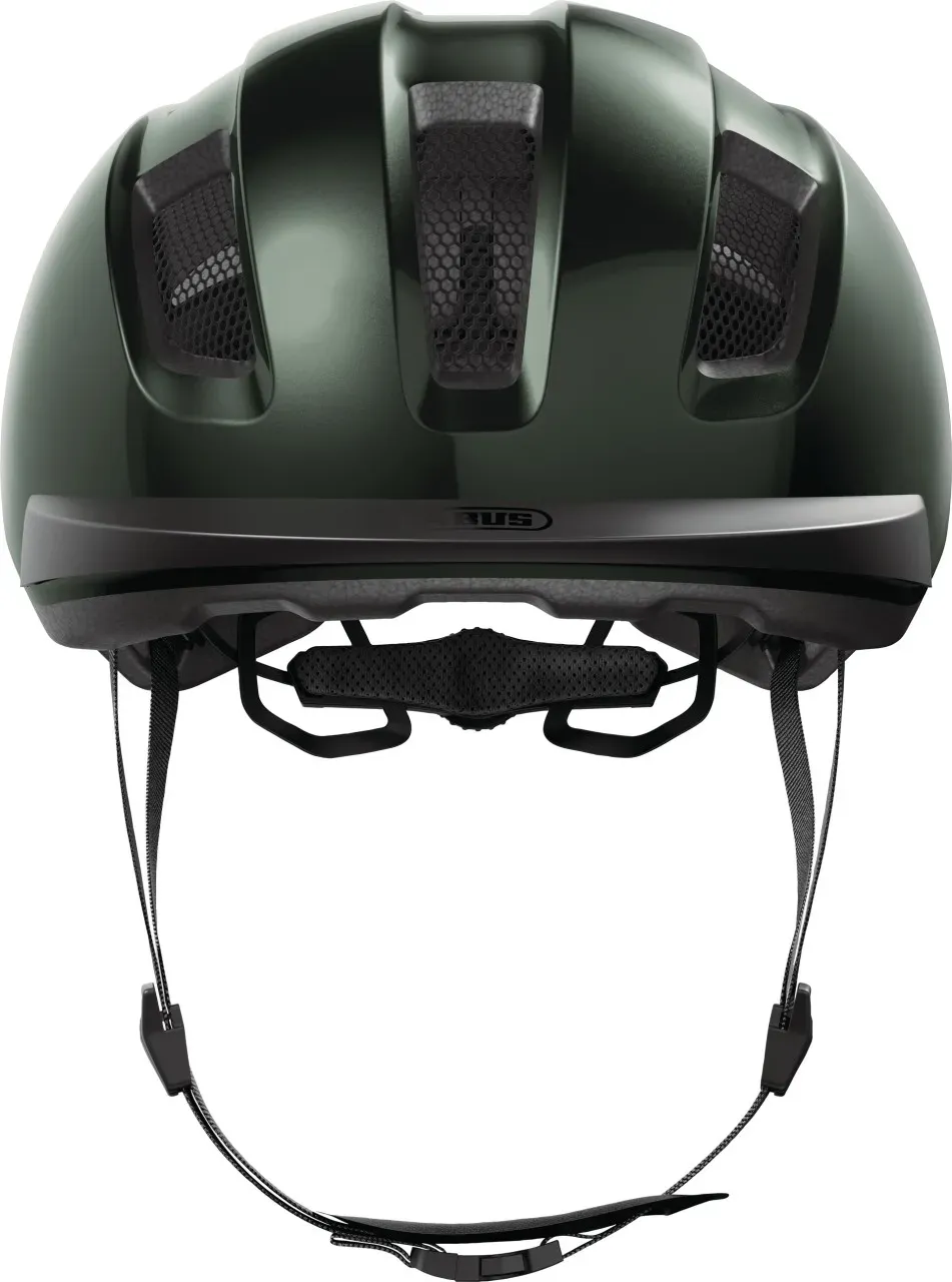 ABUS Urban Helm PURL-Y in Moosgrün - L, Perfekter Schutz für Fahrradfahrer