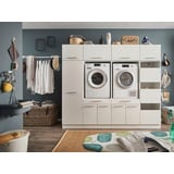 laundreezy Mehrzweckschrank-Set »LAUNDREEZY LDSK15«, Breite 235 cm weiß