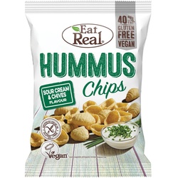 Eat Real Hummus Chips Sour Cream & Chives glutenfrei 135 g