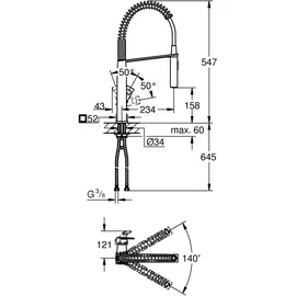 Grohe Eurocube supersteel 31395DC0