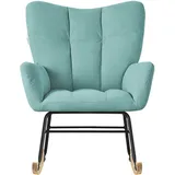 ML-Design Schaukelstuhl Sessel Schaukelsessel Relaxsessel Polstersessel Wohnzimmersessel