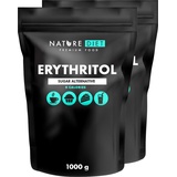 Nature Diet - Erythrit 2 x 1000 g | Natürlicher Süßstoff | Null Kalorien | Zuckerersatz