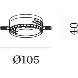 EINPUTZRAHMEN DEEP ADJUST TRIMLESS