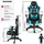 Tectake Racing-Gamingstuhl Schwarz