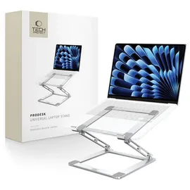 techprotect Tech-Protect ULS400 Prodesk Universal-laptopständer Silber