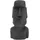 ECD Germany Moai Figur Rapa Nui Kopf 78cm hoch, aus Steinguss Kunstharz Osterinsel Statue als Dekoration Skulpturen & Dekoobjekte, Skulpturen