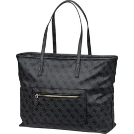 GUESS Shopper Power Play Large Tech Logo Coal Grau Damen