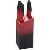 Michelino Messerblock 6-tlg. rot