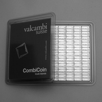 Esg valcambi Münztafel 100 x 10 g CombiCoin Silber-Münztafel