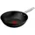 Tefal Wok Experience, Aluminium (1-tlg., 1x Wokpfanne 28 cm), FusionCore Antihaftversiegelung, Induktion, Temperaturanzeiger schwarz