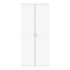 vidaXL Schuhschrank 80 x 178 x 39 cm weiß